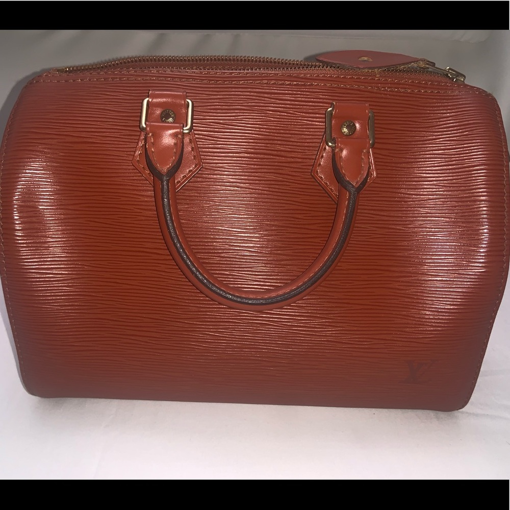 Louis Vuitton Cipango Gold Epi Speedy bag 25